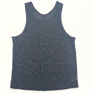 Zyia Active Sheer Leopard Tank Womens Small Athleisure Fitness Outdoors Running